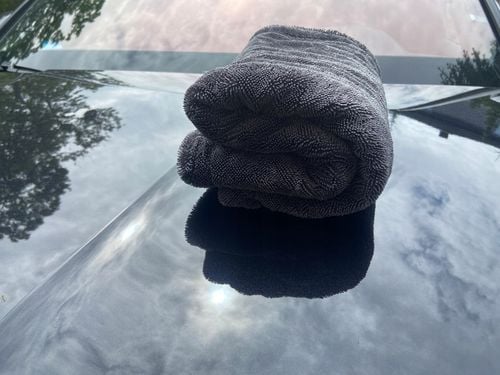 Orca duży gruby ręcznik z mikrofibry do osuszania auta samochodu 1200gsm XL na Arena.pl