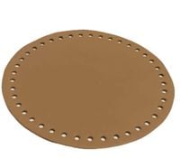 Dno do torebki fi 18 cm ( jasny brąz )