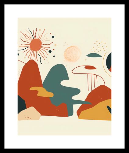 Plakat 40x50cm Kosmos Barw na Arena.pl