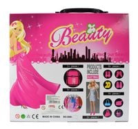 Szafa Modowa dla Lalek Walizka Różowa