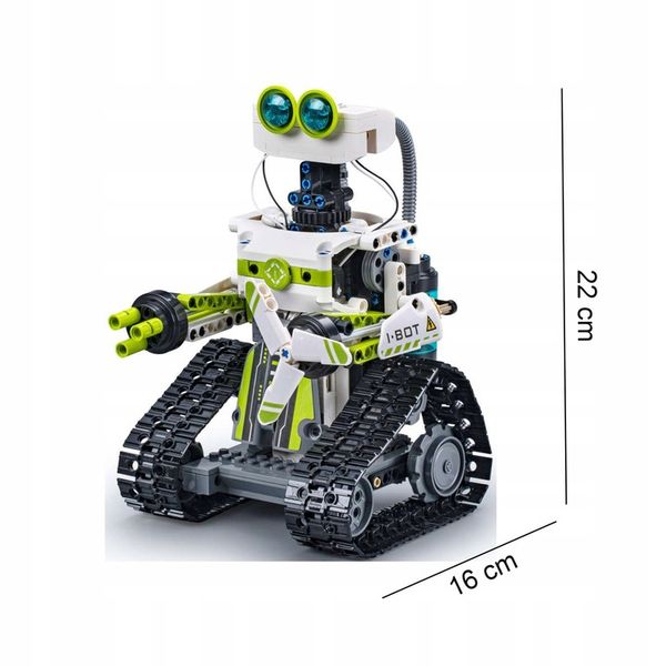 CADA KLOCKI TECHNIC ROBOT PROGRAMOWANY BOT 434EL. STEROWANY Z LED zdjęcie 7
