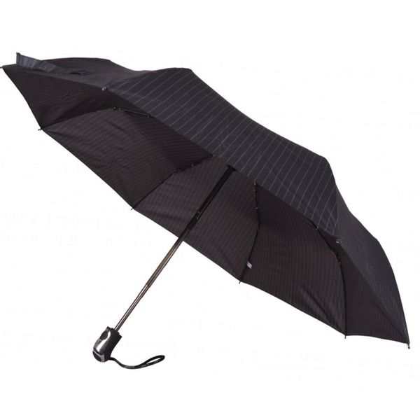 Parasol męski krótki KEMER U46 Prążki zdjęcie 1