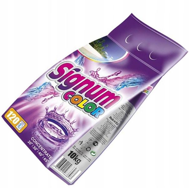 Proszek do prania Signum 10kg kolor zdjęcie 4