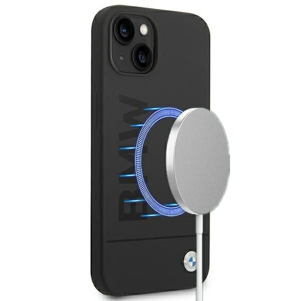 Etui BMW do iPhone 14 Plus 6,7"" / 15 Plus 6.7"", Czarny MagSafe zdjęcie 1