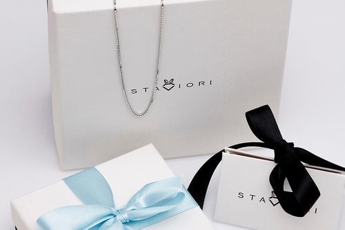 Srebrny Łańcuszek Staviori 45 cm na Arena.pl