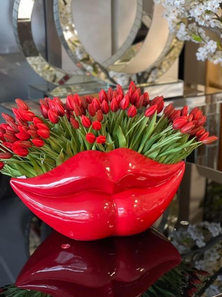 Złoty wazon osłonka usta zdjęcie 6