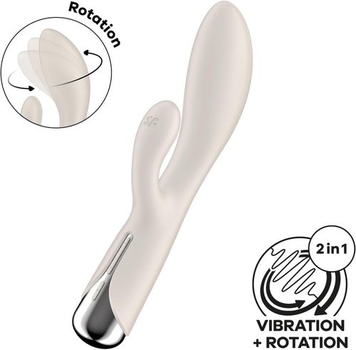 wibrator króliczek spinning rabbit 1 beige satisfyer na Arena.pl