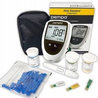 Glokometr PEMPA BeneCheck 3w1 – glukoza, cholesterol, kwas moczowy