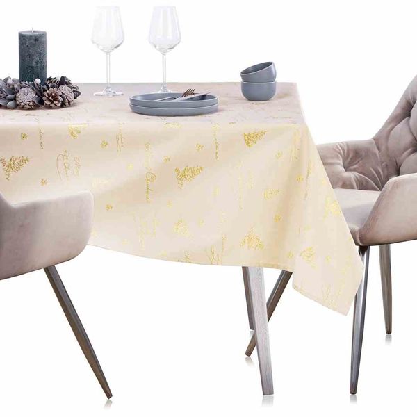 TCLOTH/AH/CHRISTMASEVE/HMD/GOLD/130X180 zdjęcie 4