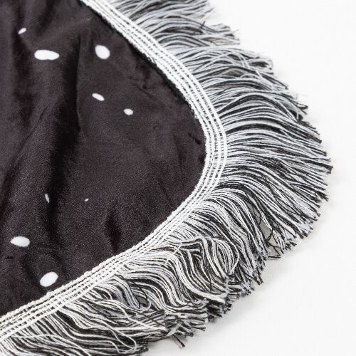 Pluszowy koc Bleached Starry Black Heart do sublimacji na Arena.pl