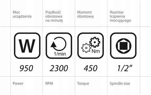 Klucz udarowy DEDRA DED7973 na Arena.pl