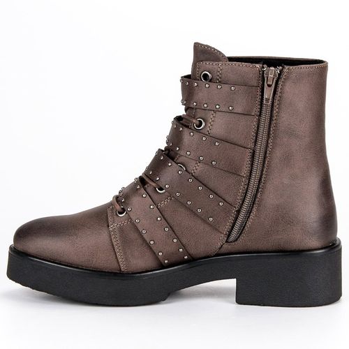 Brązowe botki workery r.39 na Arena.pl