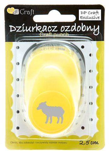 DZIURKACZ OZDOBNY 2,5CM OWIECZKA JCDZ-110-346 DP CRAFT na Arena.pl