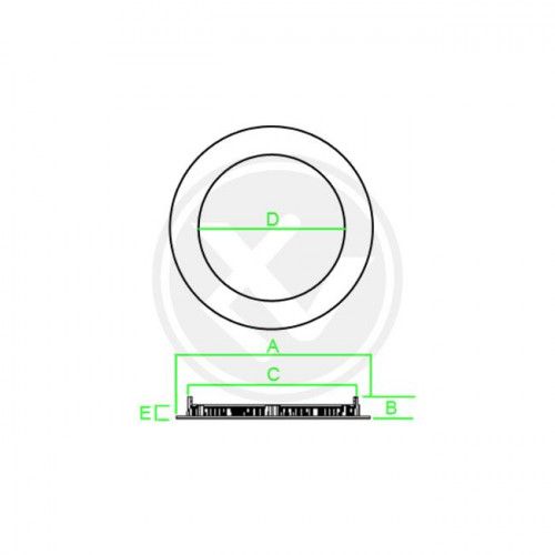 PANEL LED OKRĄGŁY 24W 1920LM BIAŁY NEUTRALNY zdjęcie 2
