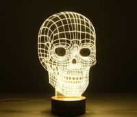 Lampka nocna 3D z akrylu dla dzieci i dorosłych