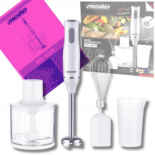 BLENDER RĘCZNY MIKSER WIELOFUNKCYJNY Rozdrabniacz Trzepaczka Turbo na Arena.pl