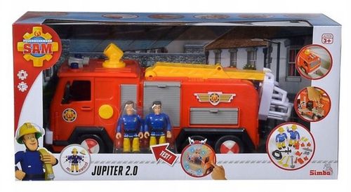 Simba Strażak Sam Wóz Strażacki Jupiter 2.0 + 2 figurki na Arena.pl