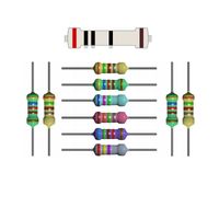 10x rezystor 200 Ohm tolerancja 1% moc 1/4W 200R