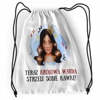 Plecak Dla Wandy Sportowy Szkolny Worek Torba Z Nadrukiem Ze Zdjęciem