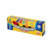 FARBY PLAKATOWE 12 KOL 20ML ASTRA STANDARD BOX