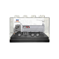 DLA NAJMŁODSZYCH WYWROTKA METALOWA  SREBRNA