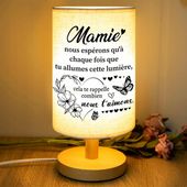 Dekoracyjna Lampka Nocna Biurkowa dla Mamy Francuski