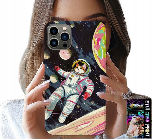 ETUI DO IPHONE 11 PRO - KOCI ASTRONAUTA KOT KOSMOS OBUDOWA CASE na Arena.pl