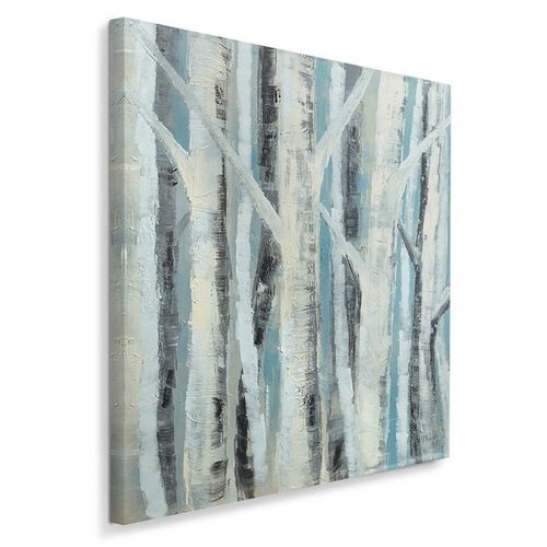 Obraz na płótnie - Canvas, Brzozy 2 40x40 na Arena.pl