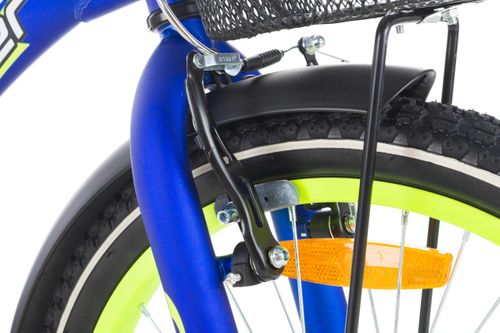 Rower 20 MEXLLER BMX niebiesko-seledyn. mat + koszyk 17r na Arena.pl