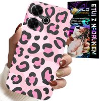ETUI DO XIAOMI REDMI 13 4G - RÓŻOWA PANTERKA PANTERA KOBIECE WZORY