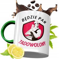Kubek Zielony Dla Budowlańca Na Urodziny Prezent Z Nadrukiem Ze Zdjęciem