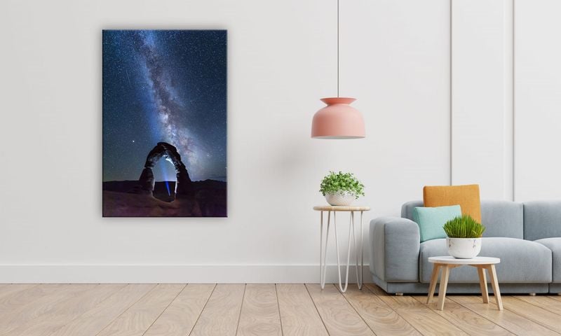 OBRAZ NA PŁÓTNIE 041 Kamienny krąg 40x60cm zdjęcie 5