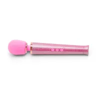 le wand petite all that glimmers massager pink - kompaktowy masażer