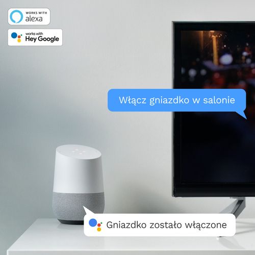 Inteligentne Gniazdko podwójne WiFi Kruger&Matz Connect P5 Tuya PROGRAMATOR na Arena.pl