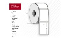Capture Label 51 x 25mm, Core 25mm,