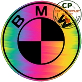 Opłatek na tort BMW