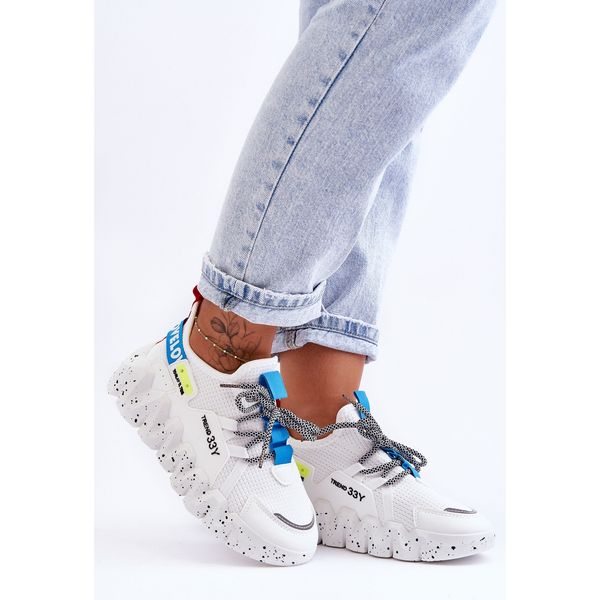 Wsuwane Modne Sneakersy Białe r.36 zdjęcie 6
