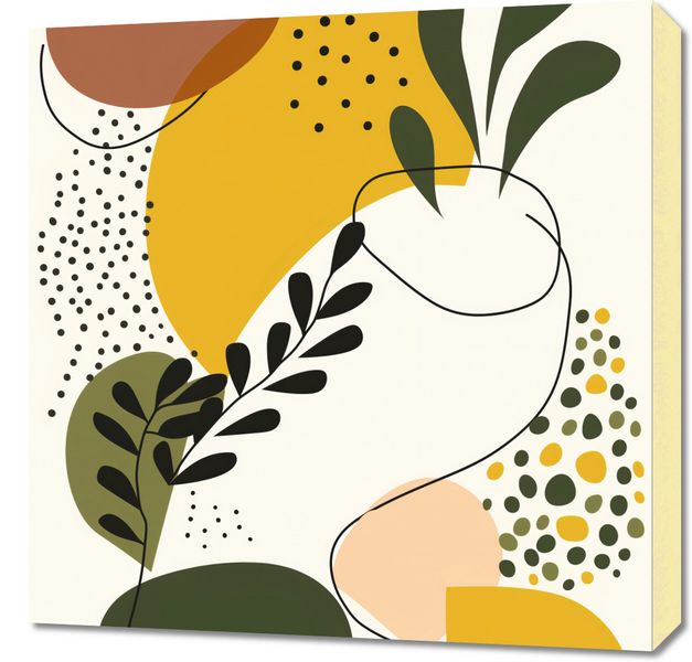 Obraz 60x60cm Botaniczne Impresje zdjęcie 1