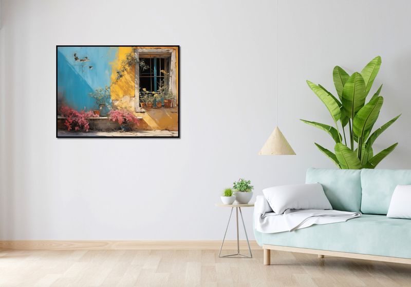 Plakat 100x75cm Słoneczna Ulica zdjęcie 4