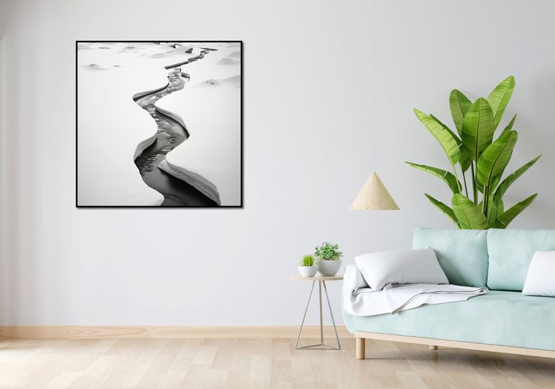 Plakat 100x100cm Szczeliny Mrozu zdjęcie 4