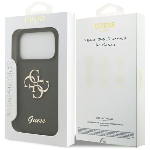 etui guess silicone big 4g script do     iphone 17 pro max khaki na Arena.pl