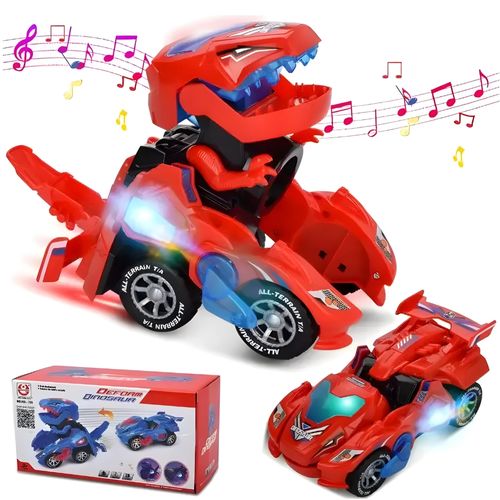 Transformujący dinozaur auto na Arena.pl