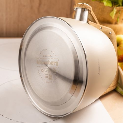 czajnik stalowy z gwizdkiem 2,5l klausberg kb-7917 na Arena.pl