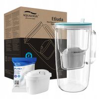 Szklany Dzbanek Filtrujący Etiuda Niebieski