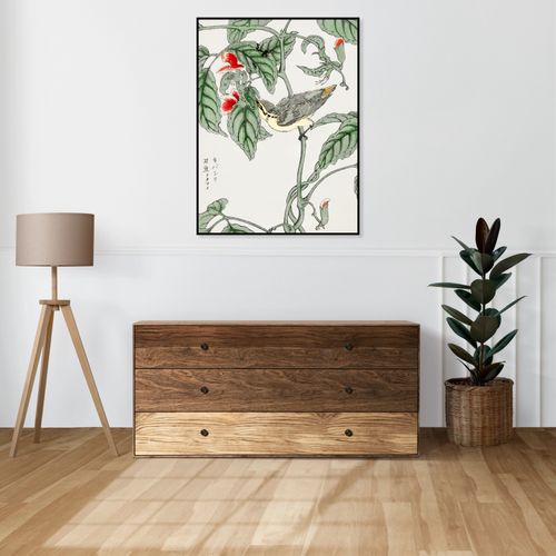Plakat 60x80cm Tree-Creeper. Kashu Japoński Vintage do Salonu na Arena.pl