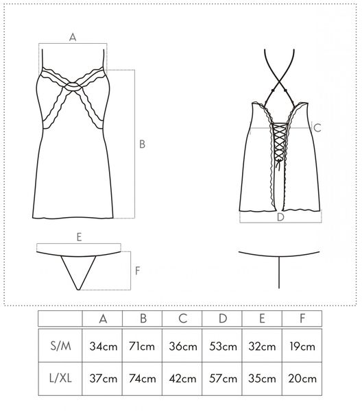 ODWAŻNA KOSZULKA ZŁOTA SZNUROWANA STRINGI S/M zdjęcie 4