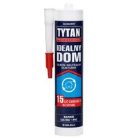 silikon tytan sanitarny idealny dom 280ml bezbarwny - sil ns il be