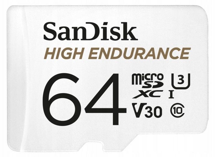 SanDisk High Endurance microSDXC 64 GB zdjęcie 1