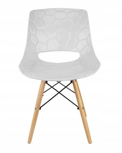 Zestaw 2 krzeseł Tortuga białe na Arena.pl