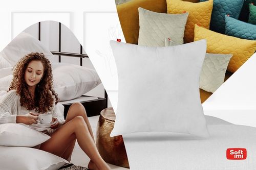 PODUSZKA JASIEK 50X50CM WKŁAD ANTYALERGICZNY DO PODUSZKI DEKORACYJNEJ na Arena.pl